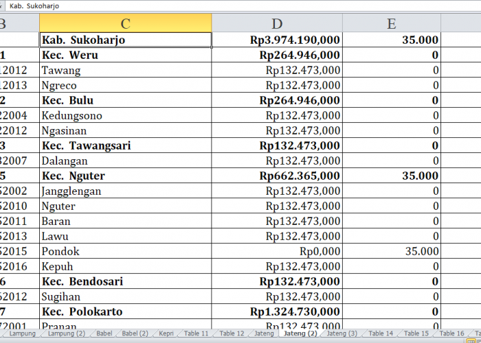 Desa di Sukoharjo dan Wonogiri Terima Dana Insentif Desa 2024, Ini Lengkapnya