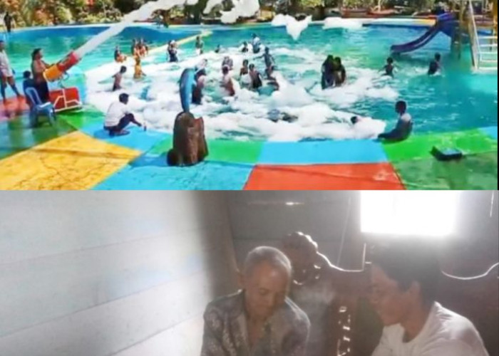 Wisata Waterboom Tirta Surya Dongkrak PAD Desa Maju Makmur, 5 Persen Disisihkan untuk Santunan Sosial