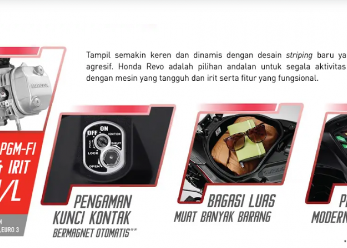 Honda Revo: Motor Bebek Andalan dengan Performa Tangguh dan Hemat Bahan Bakar