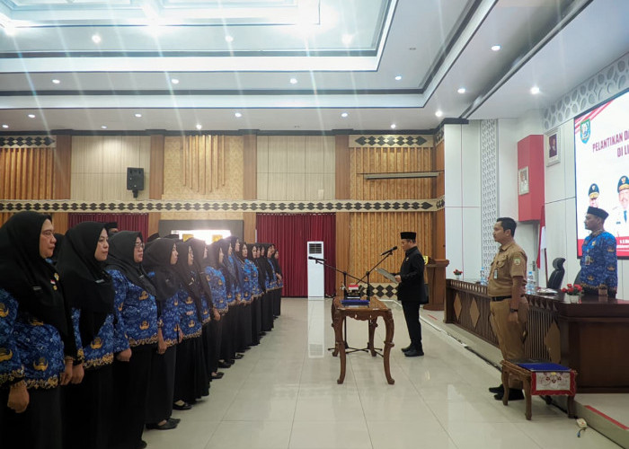 52 Pejabat Bengkulu Dilantik, Sekda Soroti ASN Jangan Salah Langkah di Media Sosial