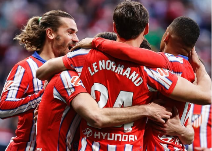 Atletico Madrid Rebut Puncak Klasemen Liga Spanyol Usai Kemenangan Tipis atas Osasuna