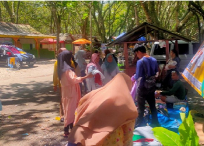 Pelajar Lahat Banjiri Objek Wisata Laguna