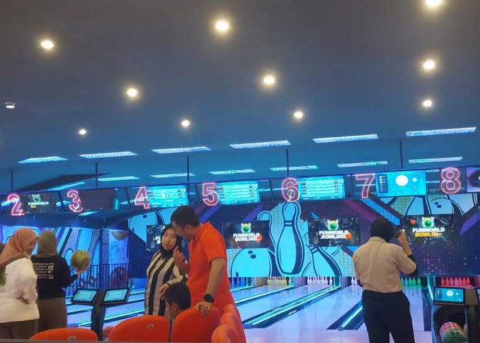 Terbaru! Arena Permainan Funworld Bowling Pertama Hadir di Kota Bengkulu