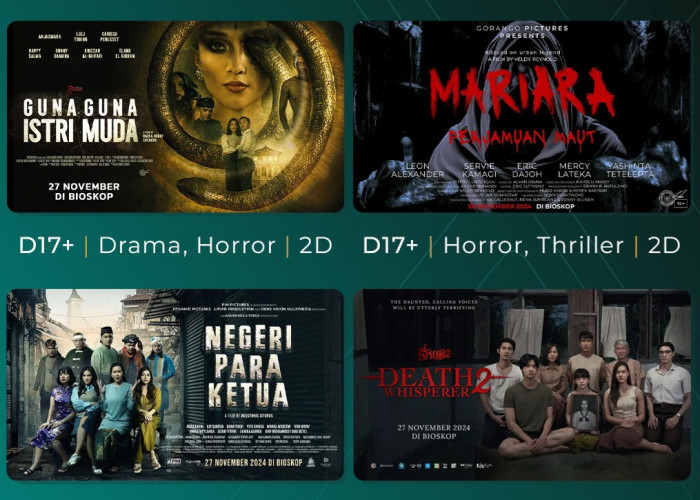 6 Rekomendasi Film Menarik yang Tayang di Bioskop Bengkulu: Horor, Drama, Musikal dan Animasi