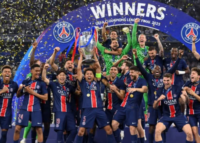 Pesta Gol di Final! PSG Akhirnya Juara Liga Champions, Habisi Inter Milan 5-0