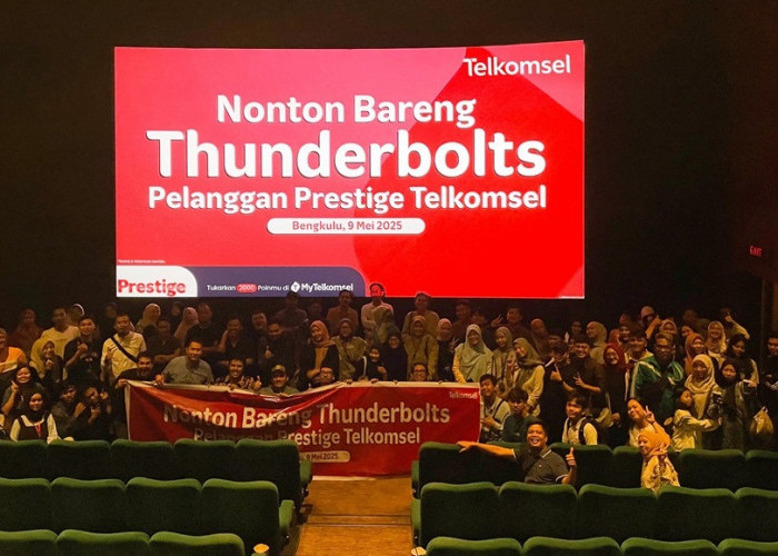 Telkomsel Hadirkan Nonton Bareng Eksklusif ‘Thunderbolts’ untuk Pelanggan Prestige di Kota Bengkulu
