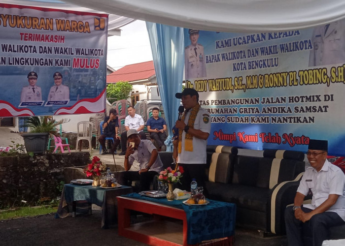 Program 1000 Jalan Mulus Berlanjut, Pemkot Bengkulu Targetkan 200 Ruas Jalan di 2026