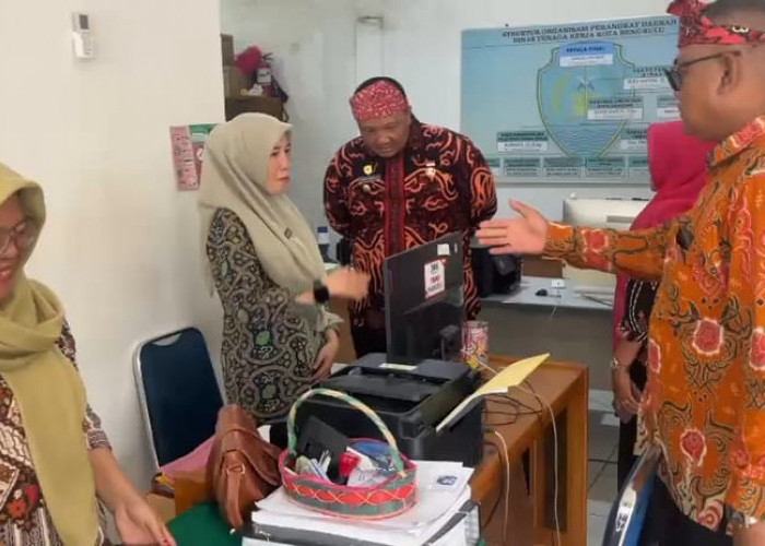 Wakil Wali Kota Pimpin Sidak, Tidak Ada Pegawai Mangkir di Empat OPD