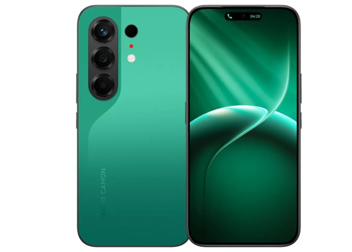 Nyaman Digenggam, Tecno Camon 50 4G Tampil Modern dengan Desain Elegan