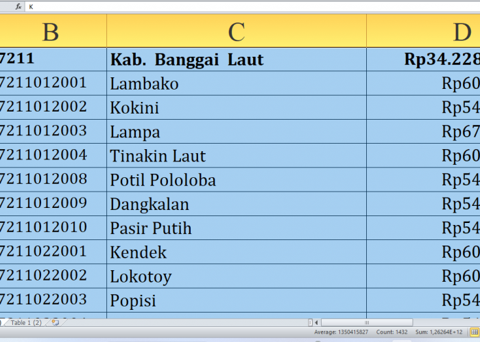 Berapa Rincian Dana Desa 2025 untuk Desa di Banggai Laut Sulawesi Tengah? Rp48,4 Miliar, Berikut Lengkapnya