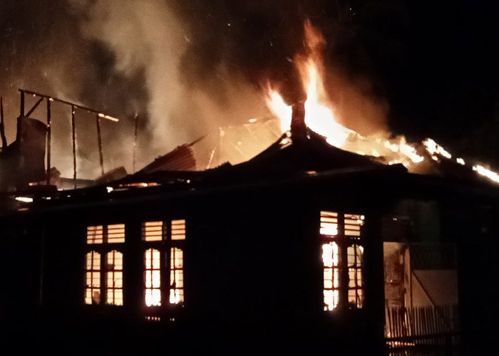 Kronologi Kebakaran Rumah Warga di Tanjung Agung Bengkulu, Diduga Akibat Korsleting Listrik