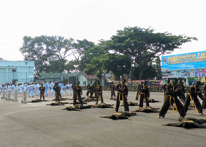 HUT TNI ke-81 di Bengkulu, Danrem Jatmiko Tekankan Mitigasi Bencana dan Persatuan