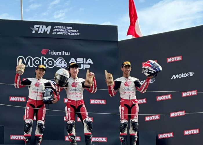 Badly Ayatullah Rebut Podium di Motegi, Pebalap Astra Honda Kini Bidik Mandalika