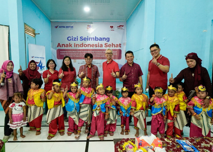Astra Motor Dukung Posyandu untuk Anak Indonesia Sehat dengan Pembinaan Gizi