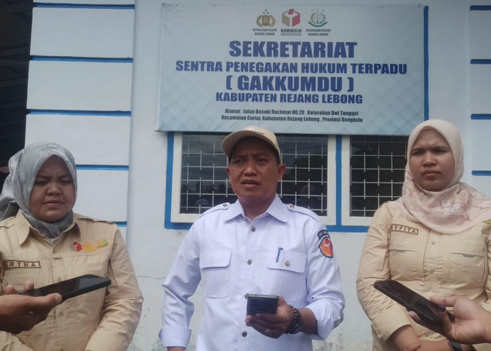 Sentra Gakkumdu Rejang Lebong Pastikan Laporan Dugaan Money Politics Tidak Terbukti