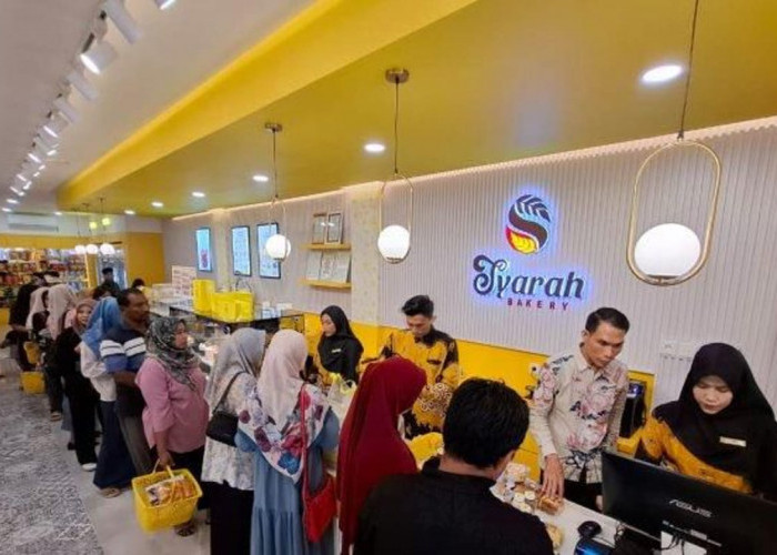 Syarah Bakery Resmi Buka Outlet Cabang Keempat di Rawa Makmur Kota Bengkulu, Langsung Diserbu Pelanggan