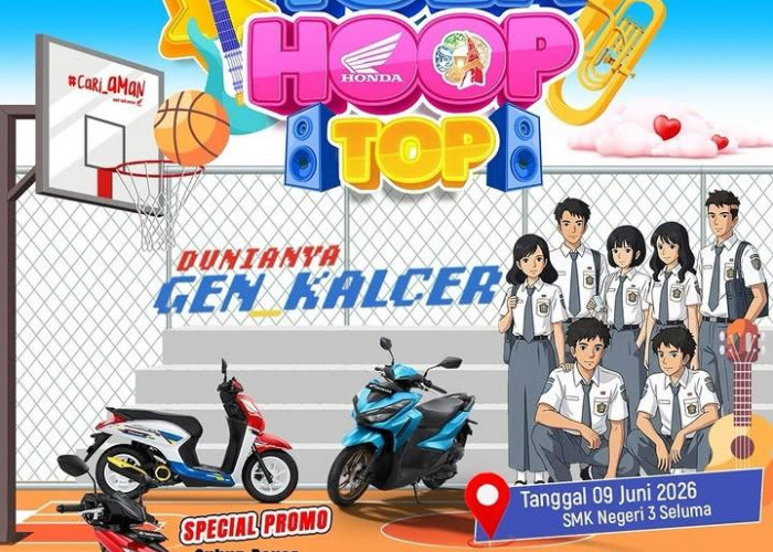 Hola Hoop Top Hadir di SMKN 3 Seluma, Astra Motor Bengkulu Siapkan Keseruan untuk Gen Kalcer