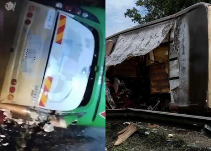 Tragedi Usai Liburan: Bus Mahasiswa UPSI Terbalik, 15 Tewas di Jalan Tol Malaysia