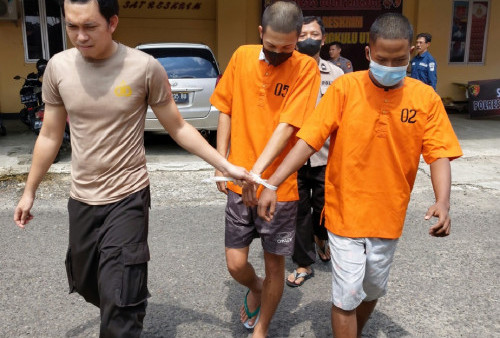 Dua Karyawan Toko   Kelontong Ditangkap