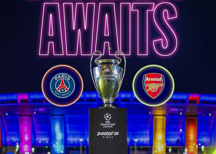 Final Liga Champions 2025/26: Duel Raksasa PSG vs Arsenal Bakal Tersaji di Budapest