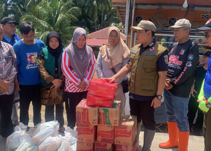 Wali Kota Bengkulu Tinjau Banjir Tanjung Jaya, Siapkan Kolam Retensi