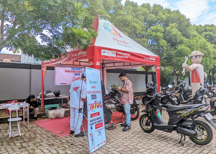 Apresiasi Jurnalis, Astra Motor Bengkulu Gelar Servis Motor Gratis Peringati HPN 2026