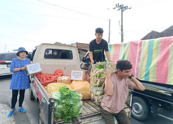 Bantu Korban Banjir Lebong, Persatuan Toke Sayuran Rejang Lebong Galang Donasi