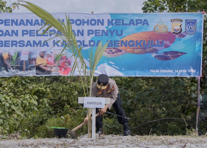 Dari Bedah Rumah hingga Pelestarian Lingkungan, Ini Agenda Kapolda di Enggano