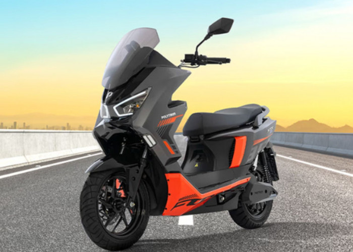 Polytron Fox 350, Motor Listrik Stylish dengan Desain Sporty dan Fitur Canggih