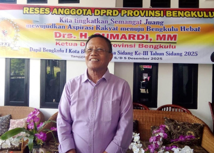 Tampung Aspirasi, Ketua DPRD Provinsi Bengkulu Gelar Reses Akhir Tahun