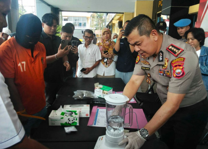 Polresta Bengkulu Musnahkan 1 Gram Sabu dan 135,25 Gram Ganja, Ini Kasusnya
