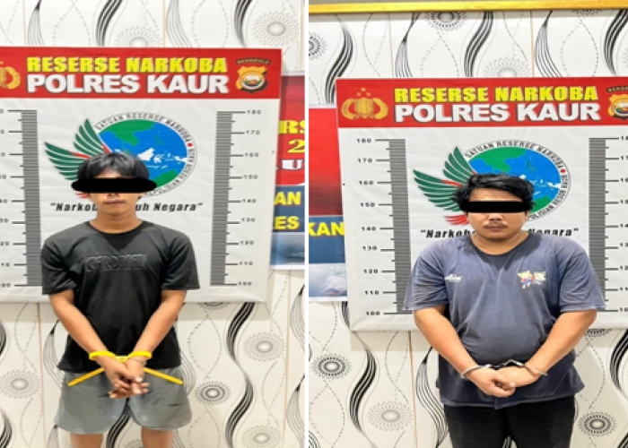 Positif Sabu dan Edarkan di Kos-Kosan, Dua Pemuda Kaur Diringkus Polisi