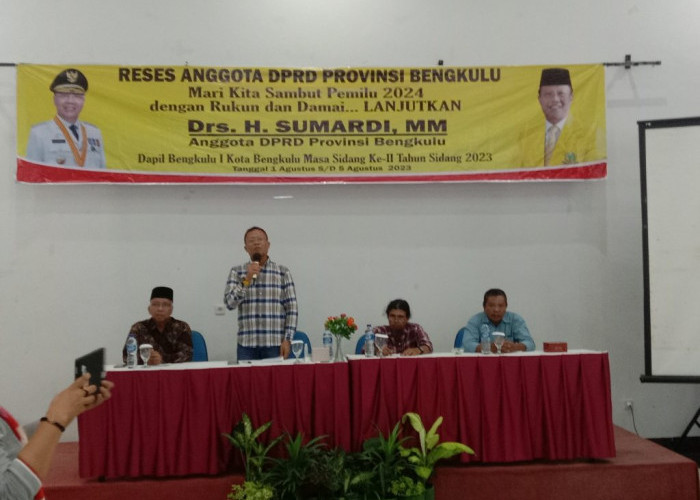 Infrastruktur Jalan hingga Sampah, Jadi Perhatian Sumardi, Anggota DPRD Provinsi Bengkulu Saat Reses