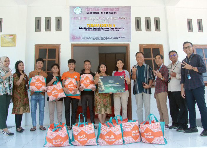 BNI Salurkan 200 Paket Sembako dan Bantuan Rumah Ibadah Lewat Program Natal 2025 di Bengkulu