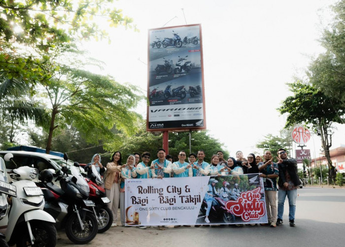 Rolling City One Sixty Club Bengkulu, Ajang Silaturahmi Pengguna Honda PCX 160 hingga ADV 160