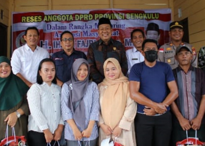 Ketua DPRD Provinsi Bengkulu H Ihsan Fajri S.Sos, MM, Membawa Aspirasi Masyarakat Enggano saat Reses