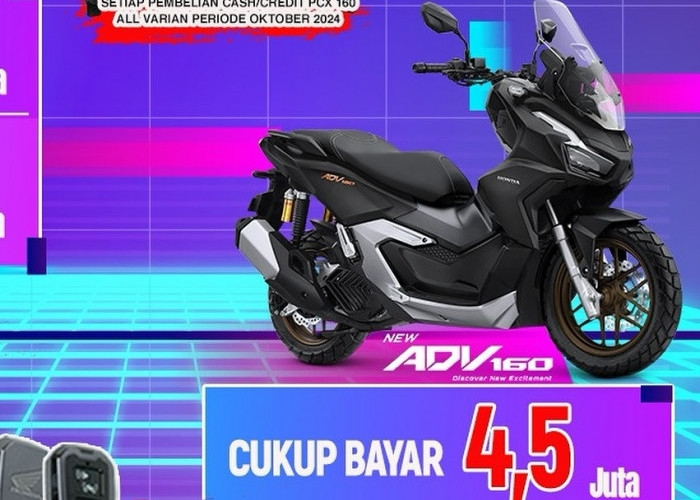 Nikmati Keunggulan Baru dengan Promo Menarik Honda New ADV 160 dari Astra Motor Bengkulu!