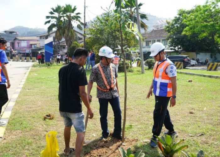 Pelindo Tanam 250 Pohon, Program Greenbelting Diperluas hingga Bengkulu Dukung Dekarbonisasi
