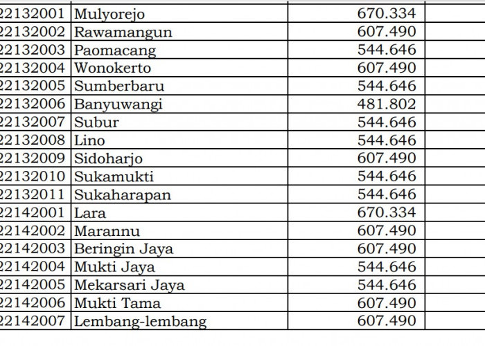 Dana Desa Tiap Desa 2024 Luwu Utara 2, Sulawesi Selatan: Ini Rinciannya