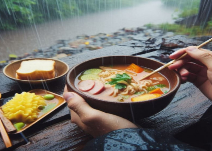 Rekomendasi Makanan dan Minuman yang Menghangatkan Badan di Musim Hujan