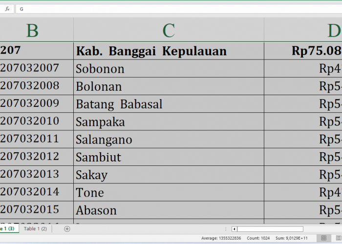 Rincian Dana Desa 2025 Tiap Desa di Banggai Kepulauan Sulawesi Tengah, Total Rp106,7 Miliar: Ini Desa Terbesar