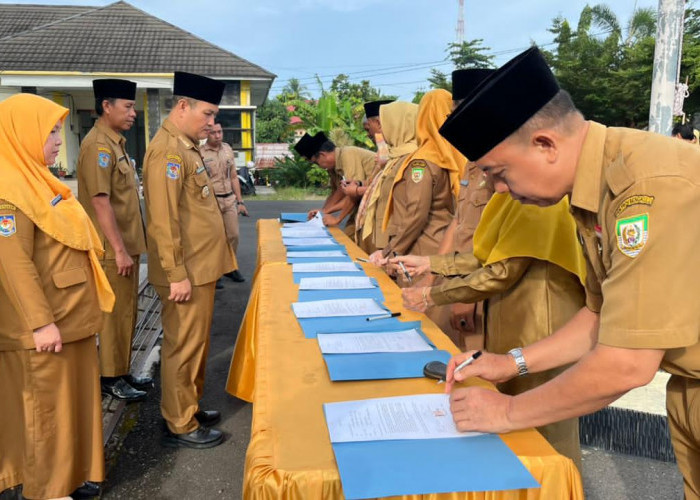 ASN TPHP Bengkulu Teken Komitmen Anti-Pungli dan Gratifikasi