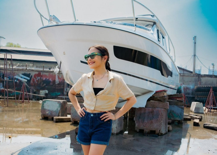 Prilly Latuconsina Unboxing Yacht Miliknya, Harganya Ditaksir Capai Rp2,5 Miliar