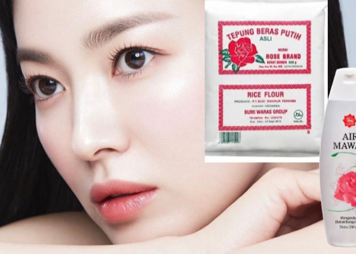 Wow! Tepung Beras Rose Brand di Campur Air Mawar bisa untuk Mencerahkan Kulit