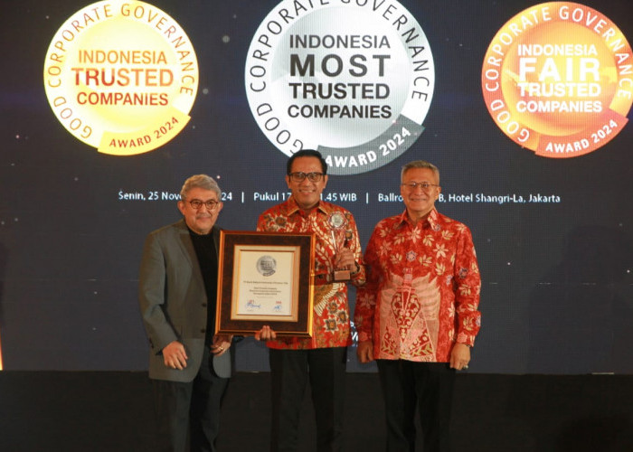 Unggul dalam Tata Kelola, BRI Dinobatkan Sebagai The Most Trusted Company 2024