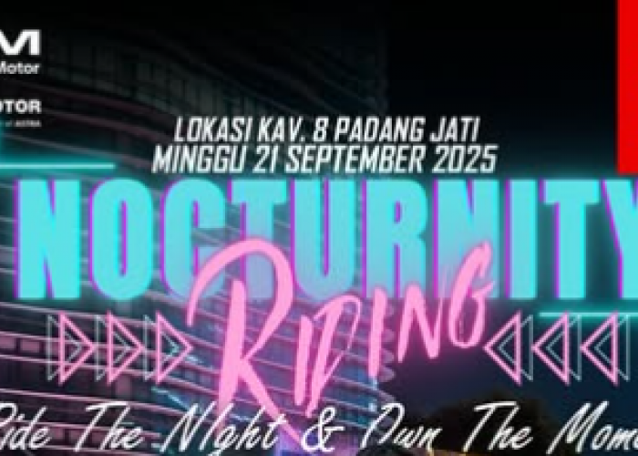 Nocturnity Riding 2025 Siap Guncang Bengkulu, Ajak Komunitas Honda Ride The Night