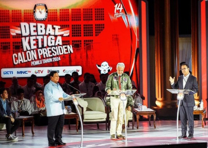 Debat Berlangsung Panas, Capres Anies – Prabowo Saling Adu Argumen, Terkait Utang dan Sistem Cyber