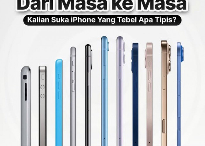 Ketebalan iPhone dari Masa ke Masa, Evolusi Desain yang Mengagumkan