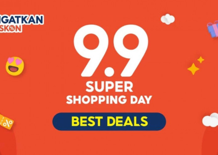 Hanya Besok! Shopee Super Day 9.9 Hadirkan Beragam Diskon