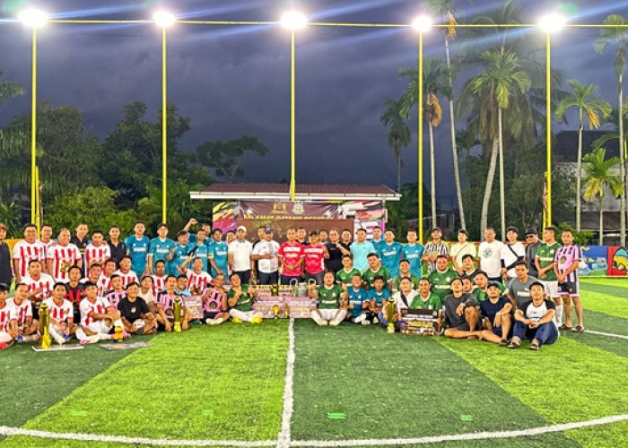 Drama Final! Kejati Bengkulu Angkat Trofi Adhyaksa Mini Soccer 2025